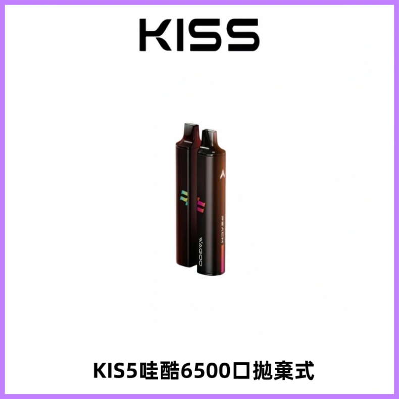 KIS5WAGOO哇酷6500口拋棄式 | 自由混搭雙口味 | 雙芯組合